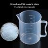 500ml PP Plastic Flask Digital Measuring Cup Cylinder Scale Measure Glass Lab Laboratory Tools (Transparent) - Image 3