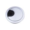 2 PCS Desk Computer Desktop Zinc Alloy Round Threading Box Hole Cover, Hole Diameter: 60mm (Bright Gold) - Image 2