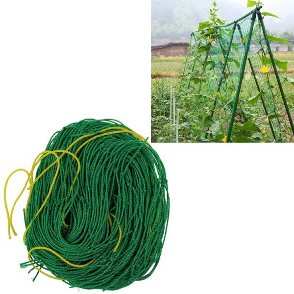 Plants Climb Rattan Frame Adornment Flower Rack Flowers Plants Craft Hanging Decor Gardening Net, Size: 1.8 x 2.7m