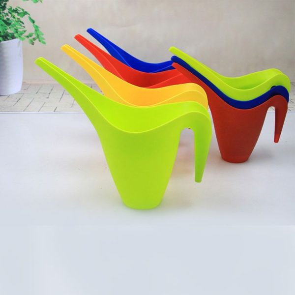 Long Mouth Watering Pot Plastic Sprinkler Pouring Pots, Capacity: 1.0L, Random Color Delivery - Image 5