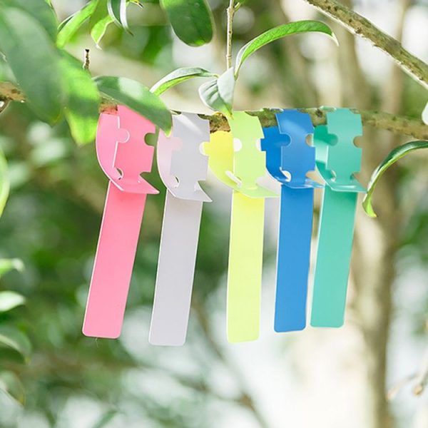 50 PCS Waterproof Label Floral Plant Label Gardening Label, Random Color Delivery - Image 2