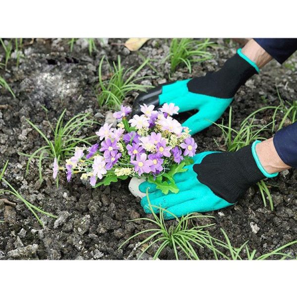 A Pair Latex Gloves ABS Gloves for Digging and Planting, The Right One with Claws - Image 7