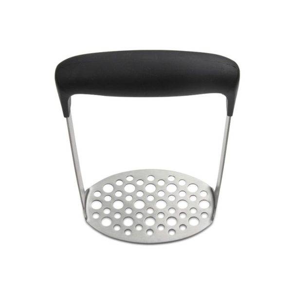 Stainless Steel Manual Pumpkin Potato Ricer Masher with Broad and Ergonomic Horizontal Handle - Image 2