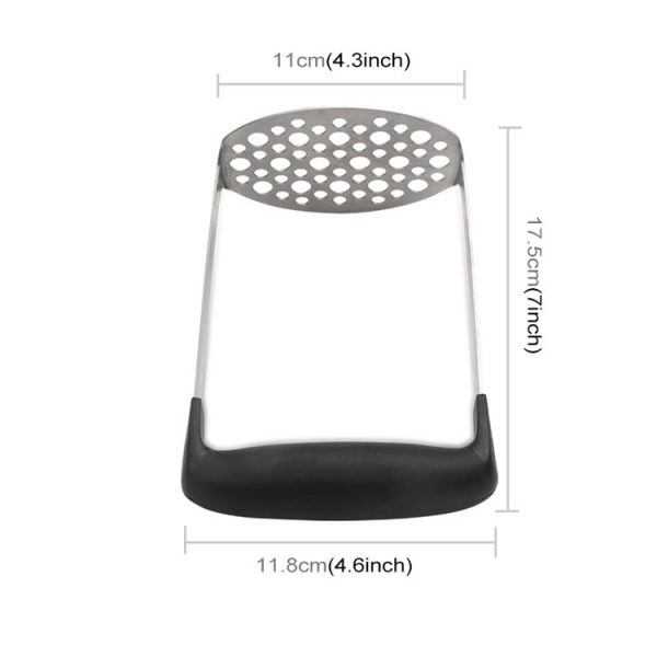Stainless Steel Manual Pumpkin Potato Ricer Masher with Broad and Ergonomic Horizontal Handle - Image 4