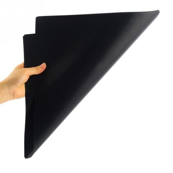 2 PCS 0.2mm Thick Barbecue Grill Mat Non-Stick BBQ Grill Mats, Size: 40x33CM (Black) - Image 3