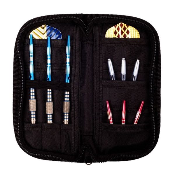 Professional Oxford Cloth Zipper Dart Bag Wallet Storage Darts Fabric Pack (Black) - Image 4