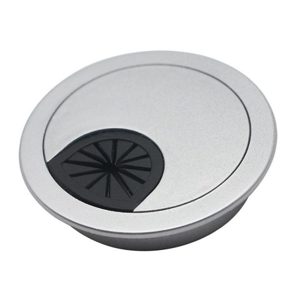 10 PCS Desk Computer Desktop Plastic Round Threading Box Hole Cover, Hole Diameter: 53mm - Image 2