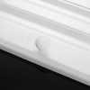 10 PCS 5077 Small Single Hole Ceramic Cabinet Handle (White) - Image 2