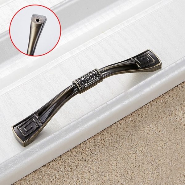 5 PCS 6056-96 Drawer Cabinet Door European Style Solid Handle (Cyan) - Image 2
