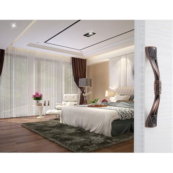 5 PCS 6056-96 Drawer Cabinet Door European Style Solid Handle (Cyan) - Image 6