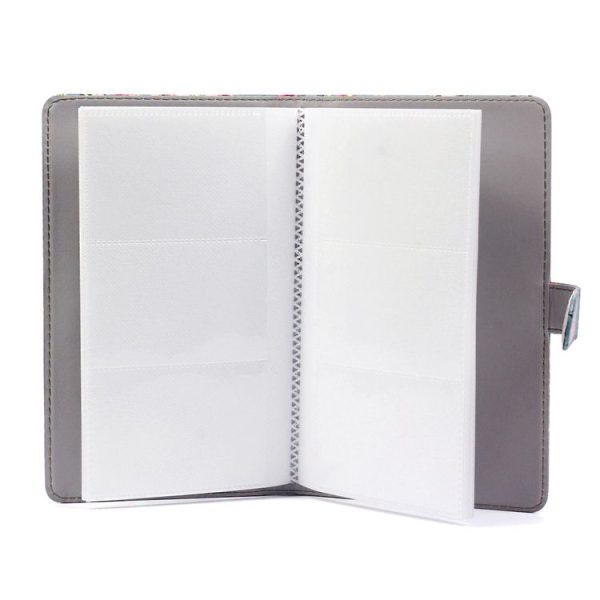 Rose Pattern 3 inch DIY PU Mini Creativity Insert Type 32 Pages Exquisite Photo Album for Polaroid - Image 3