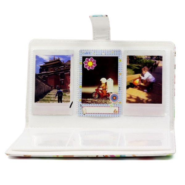 Dessert Pattern 3 inch DIY PU Mini Creativity Insert Type 32 Pages Exquisite Photo Album for Polaroid - Image 4