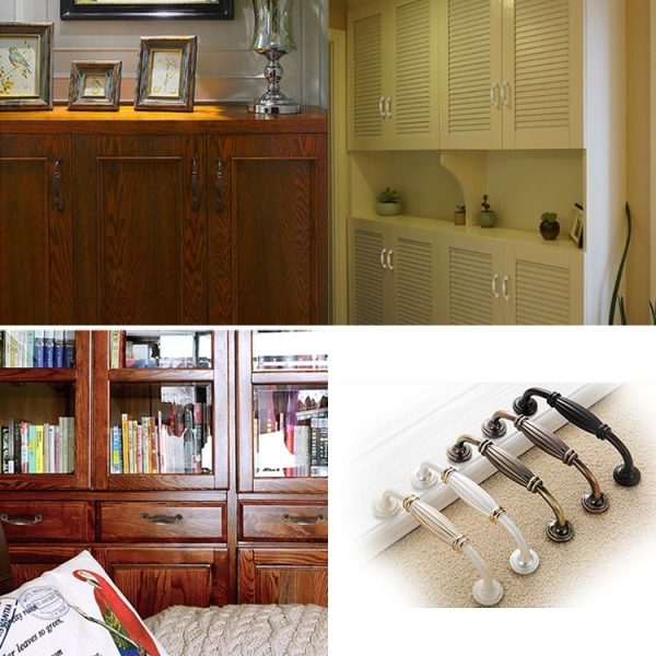 3 PCS 6064_128 Thickened Drawer Cabinet Handle (Gold + Silver) - Image 5
