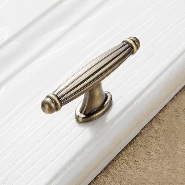 5 PCS 6064 Single Hole Thickened Drawer Cabinet Handle (Cyan) - Image 2