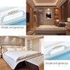 2 PCS 6551_128 Single Hole Silver Crystal Glass Diamond Drawer Cabinet Handle - Image 5