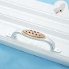 2 PCS 6552_96 Single Hole Silver Crystal Glass Diamond Drawer Cabinet Handle - Image 2