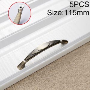 5 PCS 6063-96 Zinc Alloy Classic Cabinet Handle (Cyan)