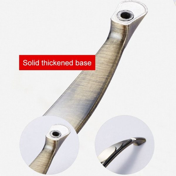 5 PCS 6063-96 Zinc Alloy Classic Cabinet Handle (Cyan) - Image 3