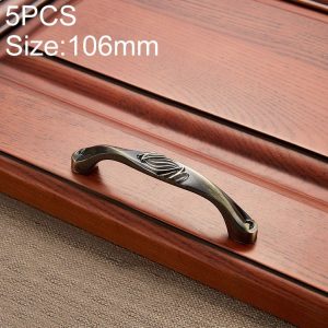 5 PCS 6047-96 Stainless Steel Electroplated Cabinet Handle (Cyan)