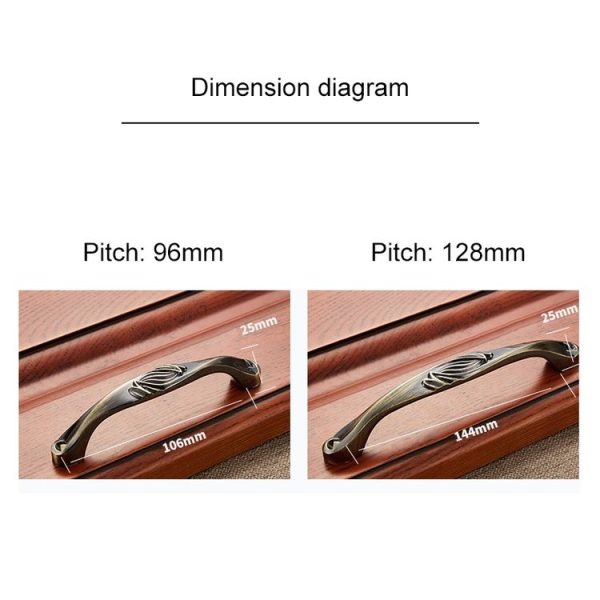 5 PCS 6047-96 Stainless Steel Electroplated Cabinet Handle (Cyan) - Image 4