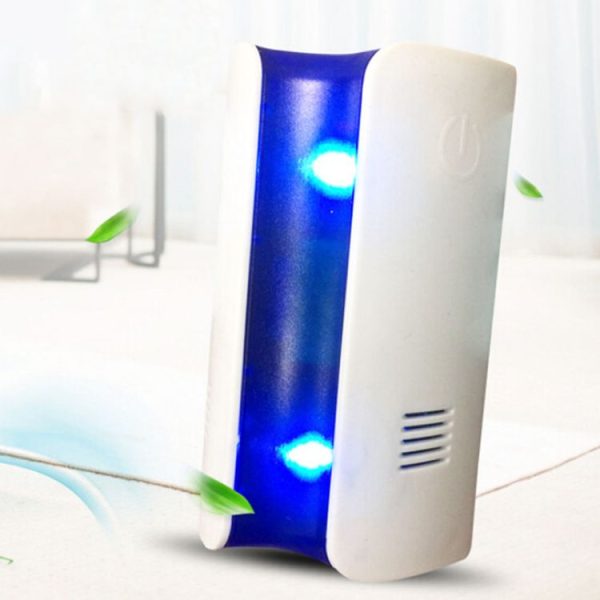 Electromagnetic Wave Frequency-conversion Double Waves Multi-function Mosquito Repellent Ultrasonic Pest Repeller (White) - Image 2