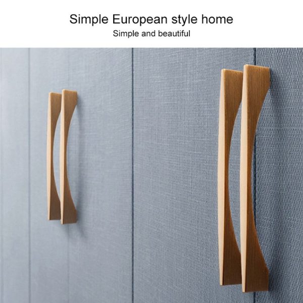 3 PCS 6585-96 American Style Cabinet Door Drawer Handle (Coffee) - Image 8