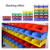 Thickened Oblique Plastic Box Combined Parts Box Material Box, Random Color Delivery, Size: 25cm x 15cm x 12cm - Image 4
