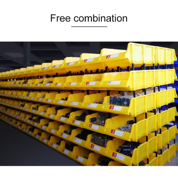 Thickened Oblique Plastic Box Combined Parts Box Material Box, Random Color Delivery, Size: 25cm x 15cm x 12cm - Image 5