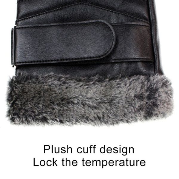 Protective Riding Winter Outdoor Sports Touch Screen Thickened Splashproof Windproof Warm Gloves for Male - Image 5