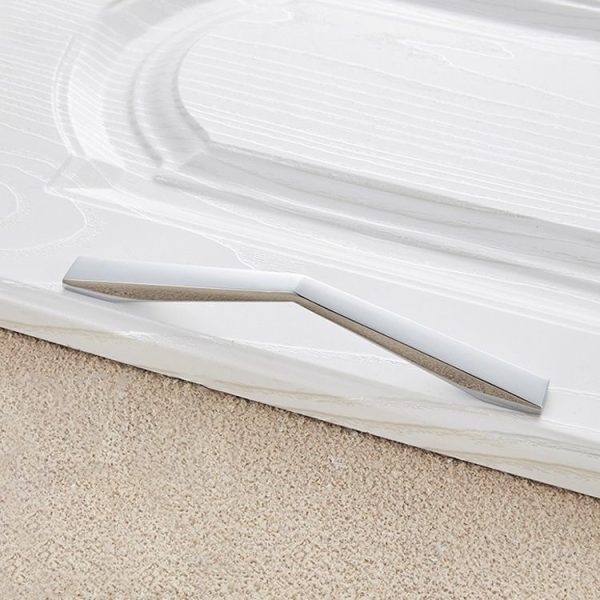 3 PCS 4068_160 Bright Chrome Zinc Alloy Polished Bathroom Cabinet Handle - Image 2
