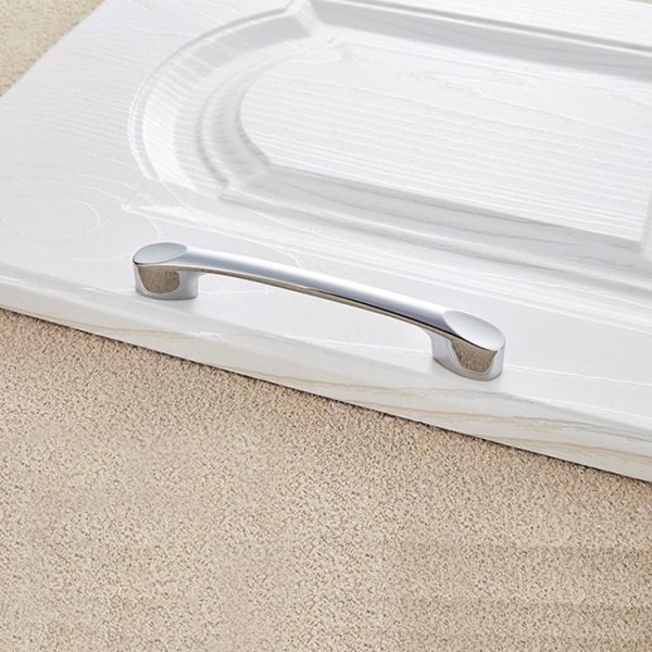 5 PCS 6225_64 Bright Chrome Zinc Alloy Polished Bathroom Cabinet Handle - Image 2