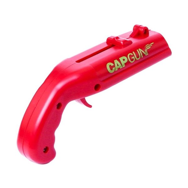 Creative Beer Bottle Opener Cap Launch Kitchen Bar Tool (Red) - Image 2