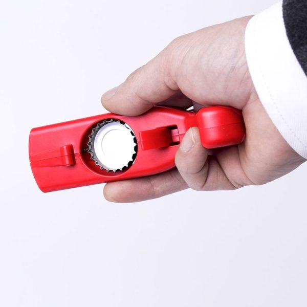 Creative Beer Bottle Opener Cap Launch Kitchen Bar Tool (Red) - Image 5