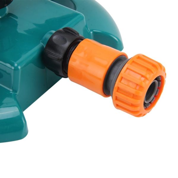 Garden Automatic Rotating Nozzle 360 Degree Rotary Automatic Sprinkler Garden Lawn Watering Nozzle Irrigation Nozzle with 3 / 4 inch Water Hose Connector - Image 4