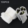 100pcs / Pack Nursery Pots Seedling-Raising Bags Environmental Non-woven Nursery Bags