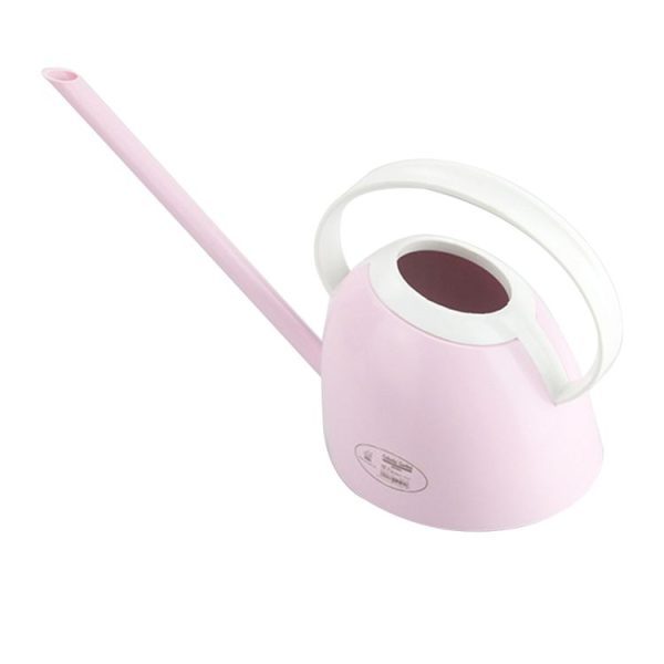 Gardening Watering Pot Pouring Pots Home Long Mouth Kettle Office Home Plastic Sprinkler, Capacity: 1.0L, Random Color Delivery - Image 2