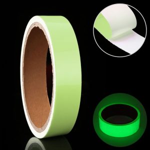 Luminous Tape Glow In Dark Wall Sticker Luminous Photoluminescent Tape Stage Home Decoration, Size: 1cm x 3m (Green Light)