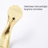 3 PCS 5026_128 Fine Golden Flower Pattern Zinc Alloy Ceramic Cyan Cabinet Drawer Handle - Image 3