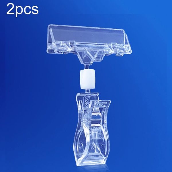 2pcs JH01 Pop Advertising Clip Supermarket Promotional Price Tag Price Tag, Size: 11cm x 8cm