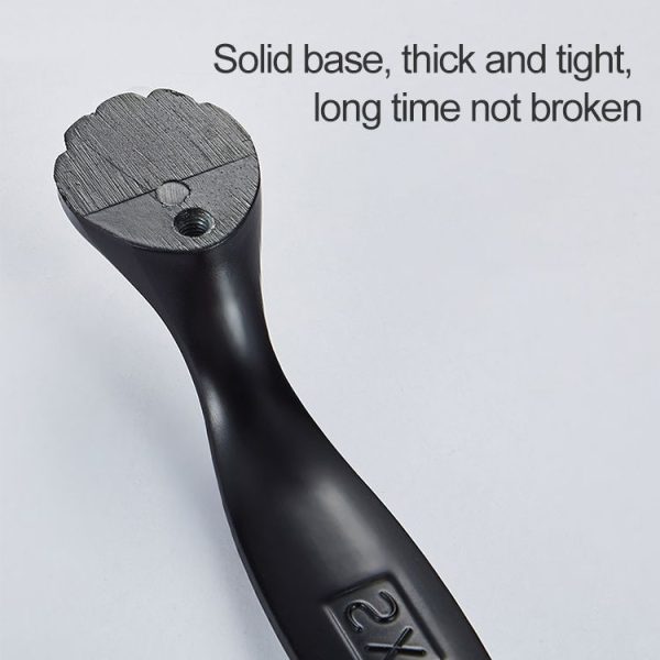 3 PCS 5005_128 Matte Black Ink Plum Zinc Alloy Ceramic Cabinet Handle - Image 3