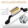 3 PCS 5007_128 Matte Black Ink Plum Zinc Alloy Ceramic Cabinet Handle - Image 4