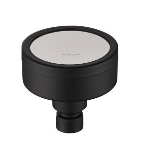 Removable and Washable 304 Stainless Steel Round Pressurized Top Spray Shower Head, Size: 80mm (Black)