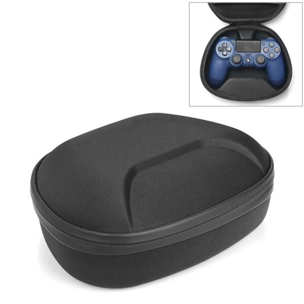 EVA Gamepad Storage Bag Shockproof Cover for Sony PS4 Controller (Black)
