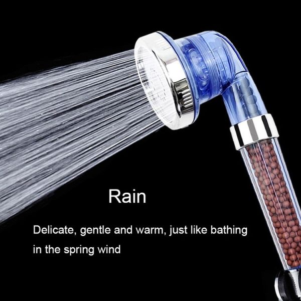 3 Settings Adjustable PC Negative Ions Shower Head, Size: Large, Interface: 2cm (Transparent) - Image 7