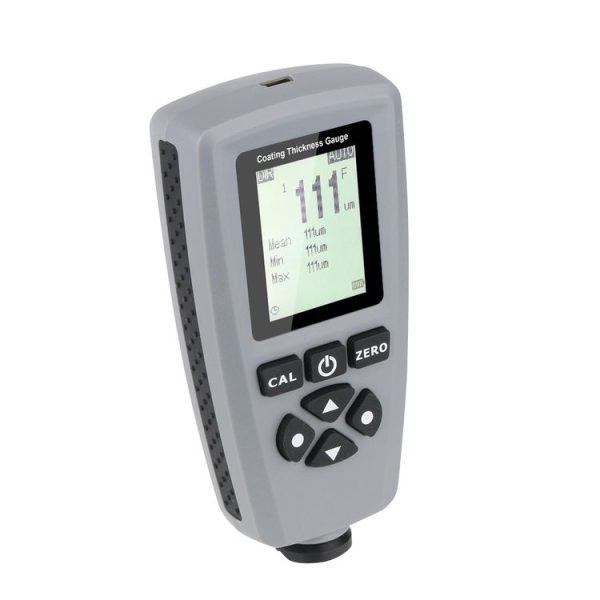 RZEC770 LCD Display Coating Paint Thickness Gauge Meter Tools (Grey) - Image 4