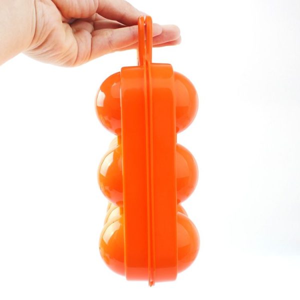 Outdoor Portable 12 Grid Egg Storage Case Holder Tray Carrier Crush-proof Break-proof Protection for Picnic Outdoor Hiking, Random Color Delivery - Image 4