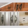 5 PCS 6043-64 Cyan Ancient Drawer Cabinet Door Bronze European Style Handle - Image 6