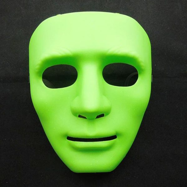 Halloween Festival Bboy Hip-hop Street Step Masquerade Mask, Size: 18-19cm, Random Color Delivery - Image 2