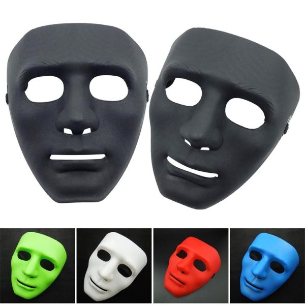 Halloween Festival Bboy Hip-hop Street Step Masquerade Mask, Size: 18-19cm, Random Color Delivery - Image 4