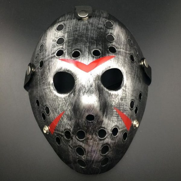 Halloween Party Cool Thicken Jason Mask (Silver) - Image 2